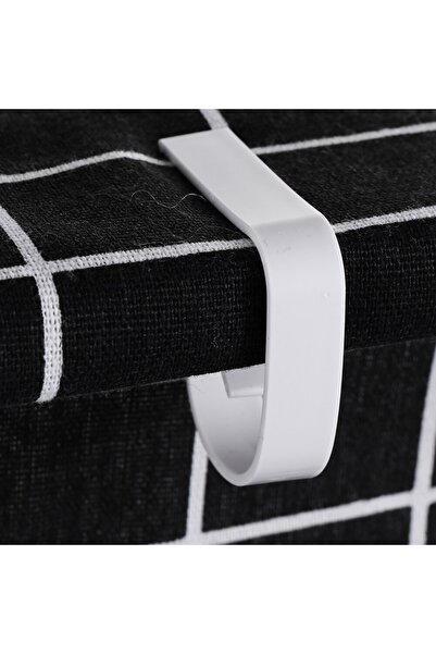 Eynel 6'lı Beyaz Masa Örtüsü Tutacağı Yaysız Mandal Kayma Önleyici Tutucu Sab...