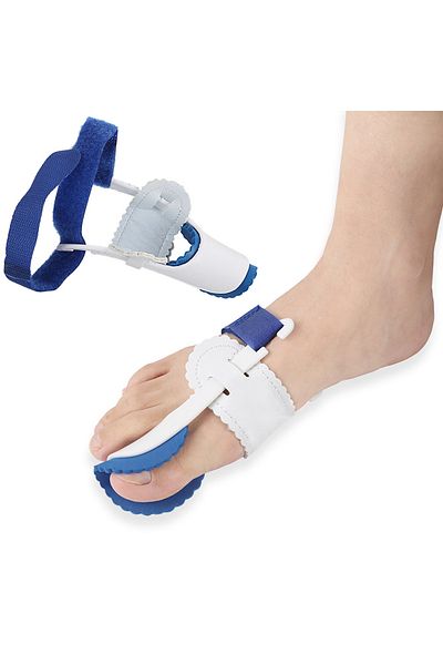 zenifique Set of 2 Correctors for Mounts, Orthosis for Night Use, White-Blue
