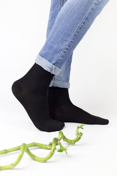Design Socks Bamboo Half Socks Men's Socks - Pattern Socks