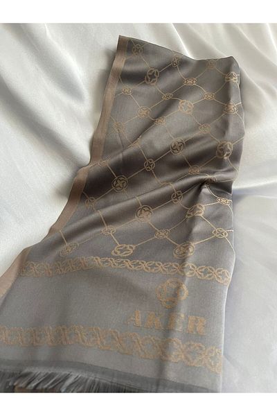 AKERS High Quality Textured Hijab Shawl