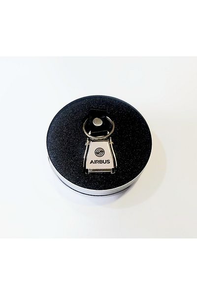 Havacı Uçuş Dünyası Airbus Printed Flight Belt Keychain with Opener