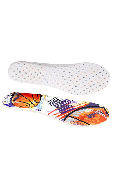 zenifique Set of 2 Zenifique® Orthopedic Insoles, Foam, Multicolor Design, Size 36