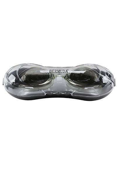 KIZILKAYA Bermuda Swimming Glasses Flexible Nose Black Xh3000