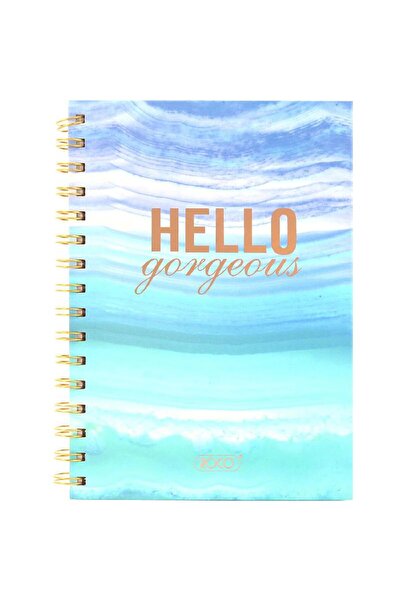 Roco دفتر ملاحظات "أهلاً بالجميلة" A5، 80 ورقة، مسطرة مفردة (عربي) أزرق