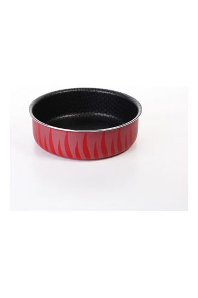 Keen 18x6x18 cm Non-Stick Bakeware Pan – Black/Red | Compact, Easy-Clean Baking Solution