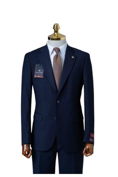 marco mılano Men's suit, 2 pieces, Slim fit, Waist 0, Marco Milano