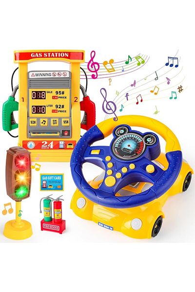 indiggo Car with Interactive Steering Wheel and Peco SuperDrive™ Station