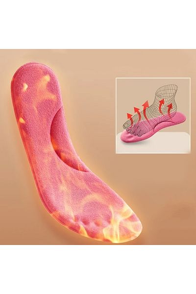 zenifique Set of 2 Orthopedic Memory Foam Insoles, Zenifique, Pink, Size 41-42