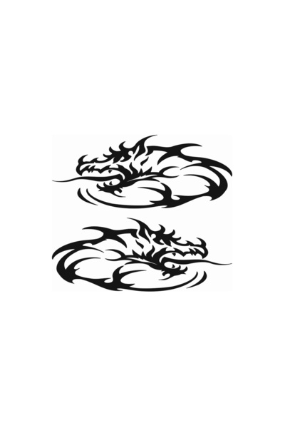 media Sticker auto model 49 - set 2 buc