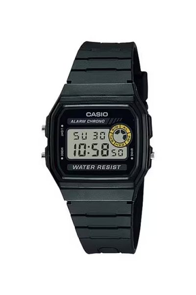 Casio ساعة كاسيو الرقمية للرجال بمينا أسود - F-94WA-8DG