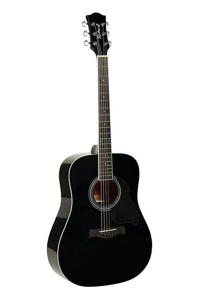 Richwood RD12BK, chitară acustică, finisaj negru
