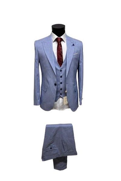 Philip Guston Men's suit, 3 pieces, Slim fit, Philip Guston