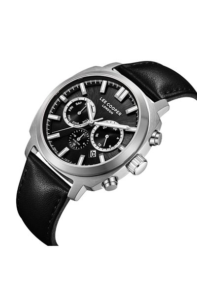 Lee Cooper Lee Cooper Men's Multi Function Black Dial Watch - LC08172.351