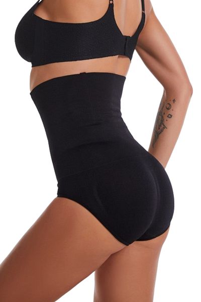 zenifique Zenifique High Waist Corset Shapewear, Black, Size M-L