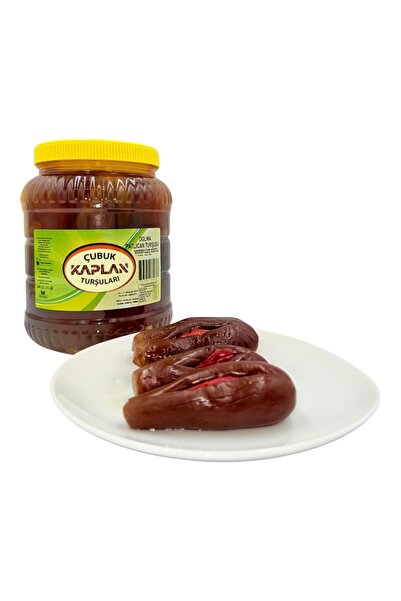 çubuk kaplan turşuları 2 KG PATLICAN DOLMA TURŞUSU