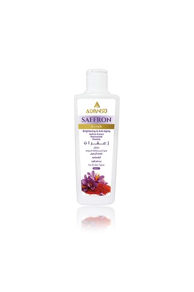 ALVANSO Saffron face scrub