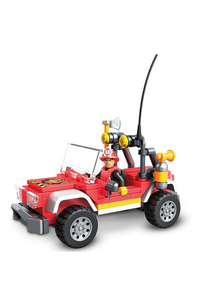MEGA Mega Construx Fire Truck Building Set, 114 Pieces