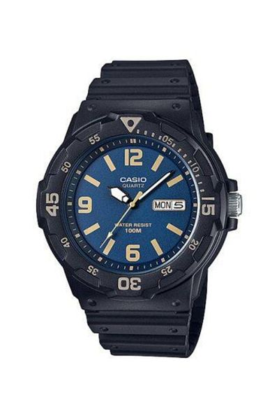 Casio ساعة كاسيو للرجال بمينا ازرق - MRW-200H-2B3