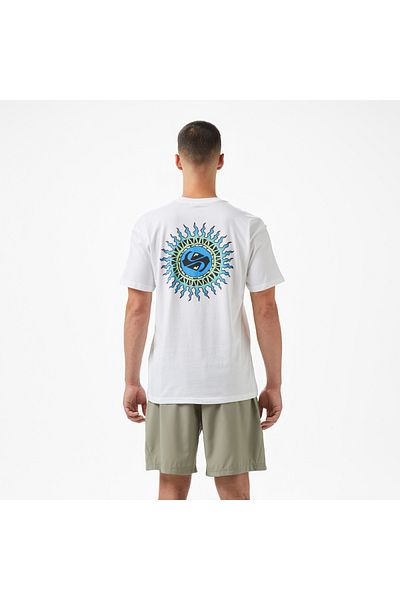 Quiksilver Ανδρικό λευκό μπλουζάκι Home Beach Blast Ss