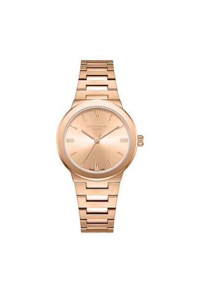 Lee Cooper Women's Analog Rose Gold Dial Watch - LC08133.410