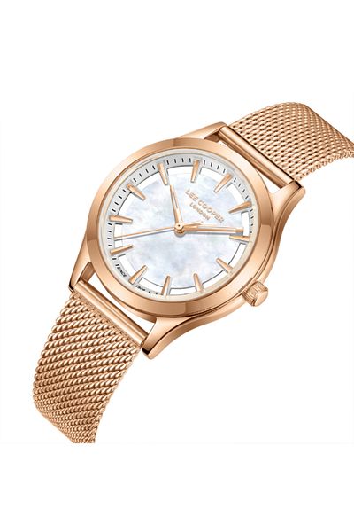 Lee Cooper Women's Analog MOP Dial Watch - LC08156.420
