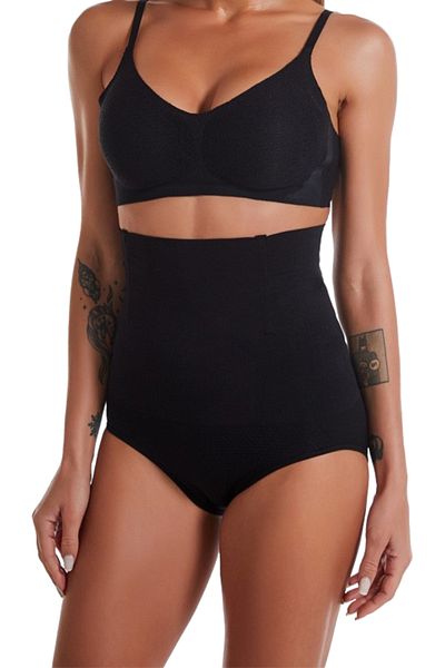 zenifique Zenifique High Waist Corset Shapewear, Black, Size XS-S