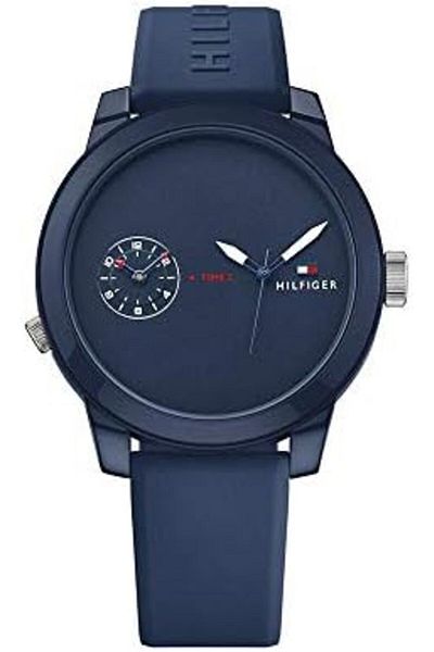 Tommy Hilfiger Tommy Hilfiger Men's Sport Silicone Watch, Analog, White Dial