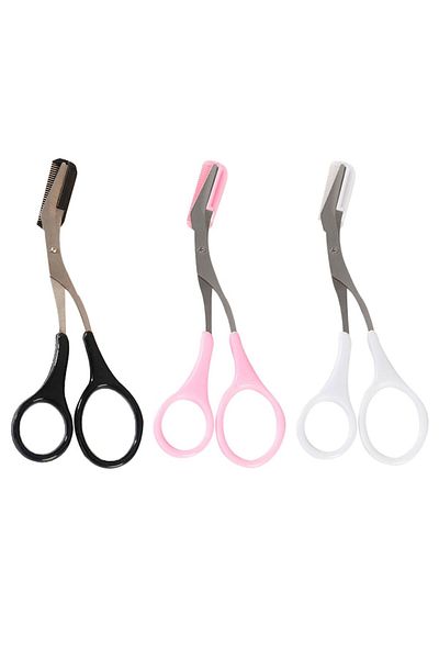 Sprise Set of 3 eyebrow scissors with comb