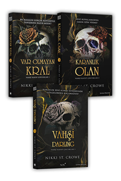 Destek Yayınları NOX VAHŞİ KAYIP ÇOCUKLAR (3 KİTAP)