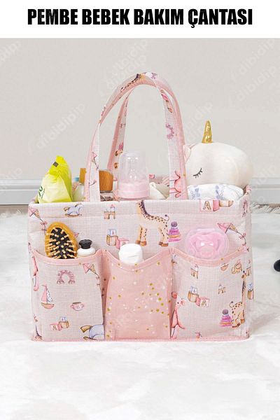 CMT Pink Baby Care Bag