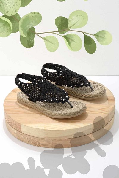 Bambi Black Women's Sandals K05349362516