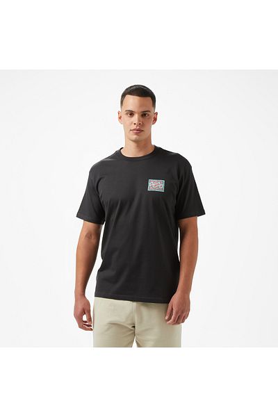 BİLLABONG Crayon Wave Ss Men's Black T-Shirt