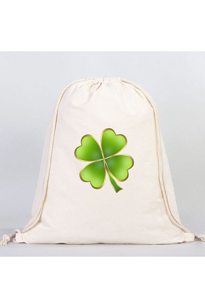 Boomtown Flower Rope Drawstring Backpack