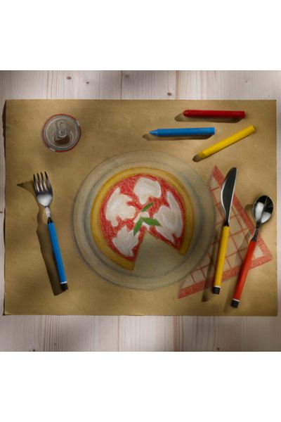 Pintinox Premium children's cutlery set, 3 pieces, Baby Pencils