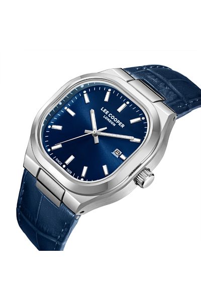 Lee Cooper Lee Cooper Men's Analog Dark Blue Dial Watch - LC08179.399