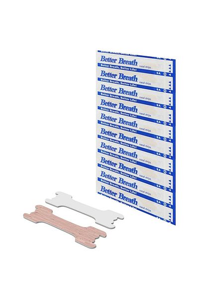 OEM Set of 100 anti-snoring nasal strips, 66x19mm, Multifunctional,