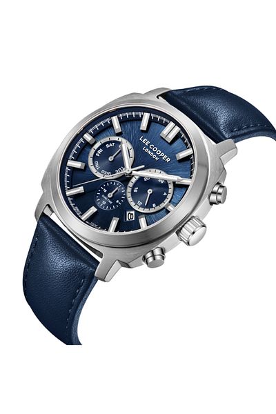 Lee Cooper Men's Multi Function Dark Blue Dial Watch - LC08172.399