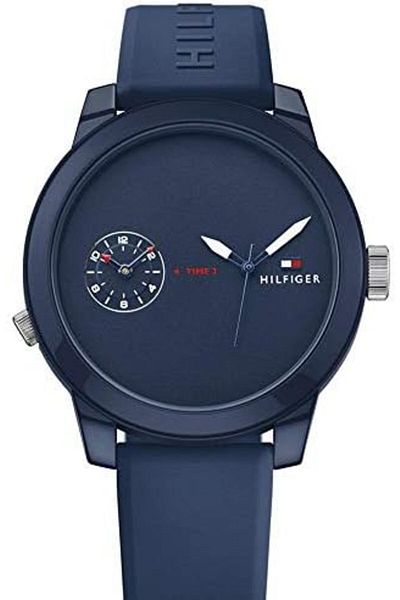 Tommy Hilfiger Tommy Hilfiger Men's Sport Silicone Watch, Analog, White Dial