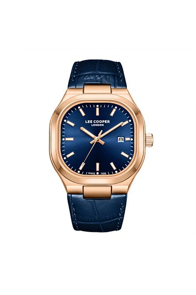 Lee Cooper Lee Cooper Men's Analog Dark Blue Dial Watch - LC08179.495