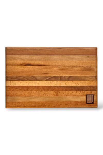 KAF Ahşap لوح تقطيع فاخر من خشب الزان كبير الحجم