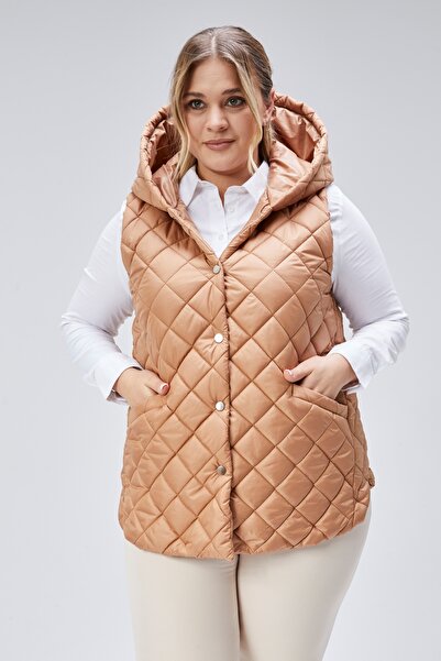 sehatex Short Quilted Hooded Vest