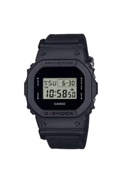G-SHOCK Men's Digital Black Dial Watch - DW-5600BCE-1DR