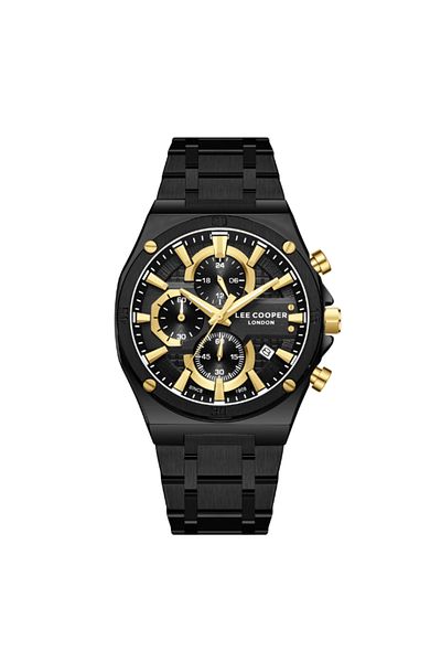 Lee Cooper Lee Cooper Men's Multi Function Black Dial Watch - LC08171.650