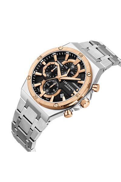 Lee Cooper Lee Cooper Men's Multi Function Black Dial Watch - LC08171.360