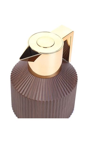 rexa Lamoda Thermos – Second Edition, 1 Liter (Golden) | Stylish & Durable Insulated Bottle