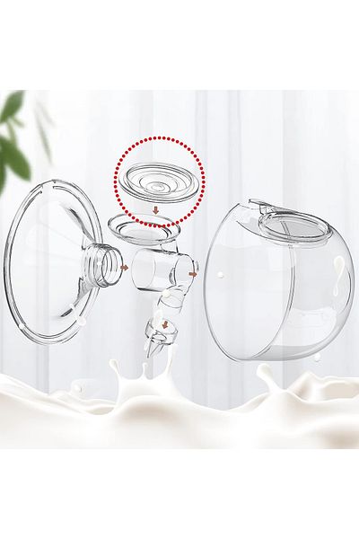 zenifique Set 3 Diafragme Pentru Pompa De San Zenifique Zen-309, Din Silicon, Transparent