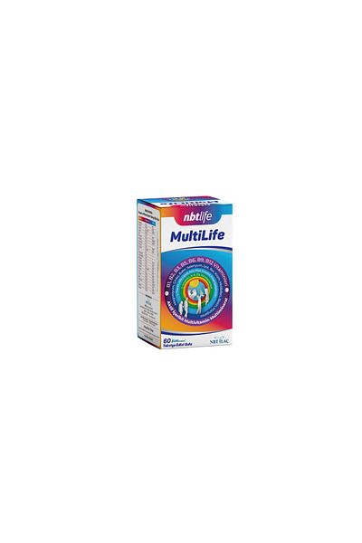 Nbt İlaç Nbt Life Multilife 60 Capsules
