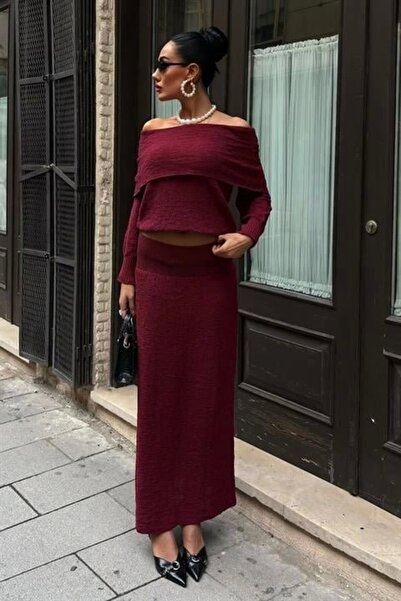 Lijuri Madonna Collar Skirt Suit 10078