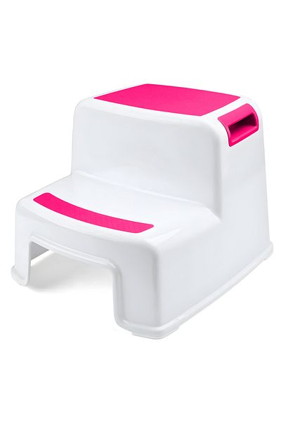 Teno Scaunel Inaltator pentru Copii Teno®, multifunctional, doua trepte, suprafata anti-alunecare, roz