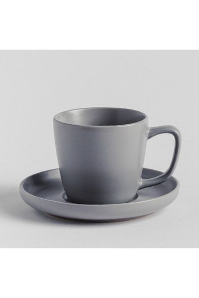 HomeVibes Cup and Saucer Kendrick 220 ml